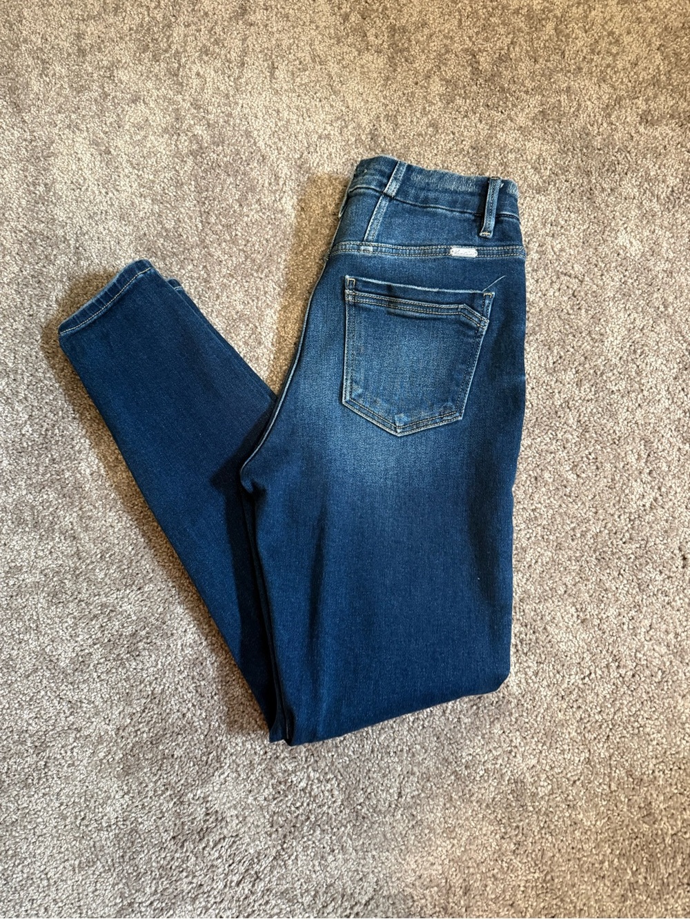 Kancan Dark Wash Women’s Kurvy High Rise Skinny Jeans Size 29